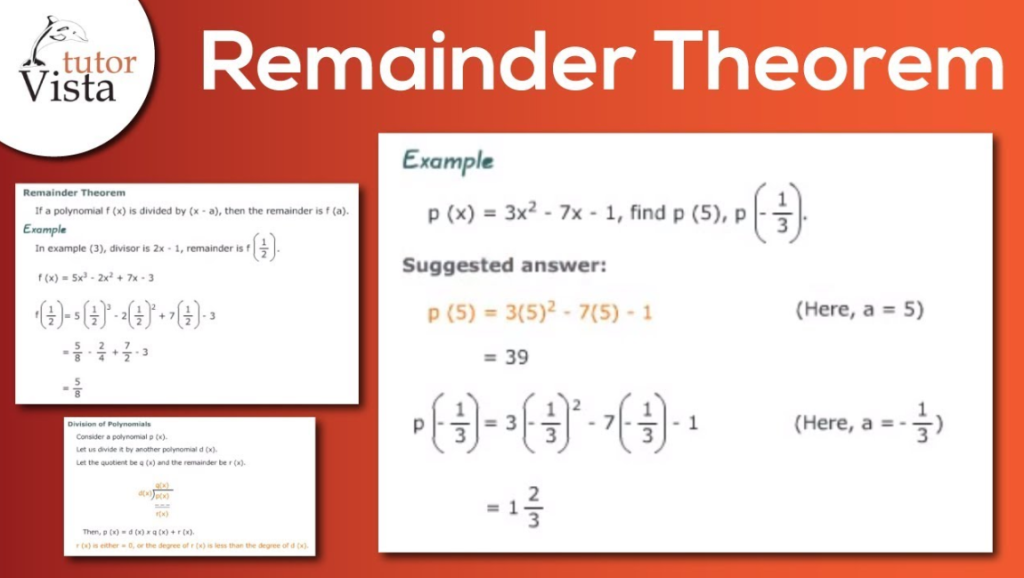 The Remainder Theorem - Top Online General